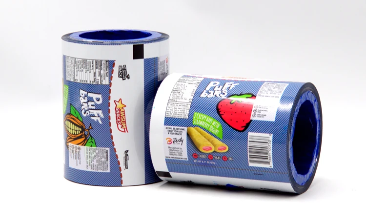 Eco Friendly Product Laminated Food Packaging Film Plastic Bag In Roll