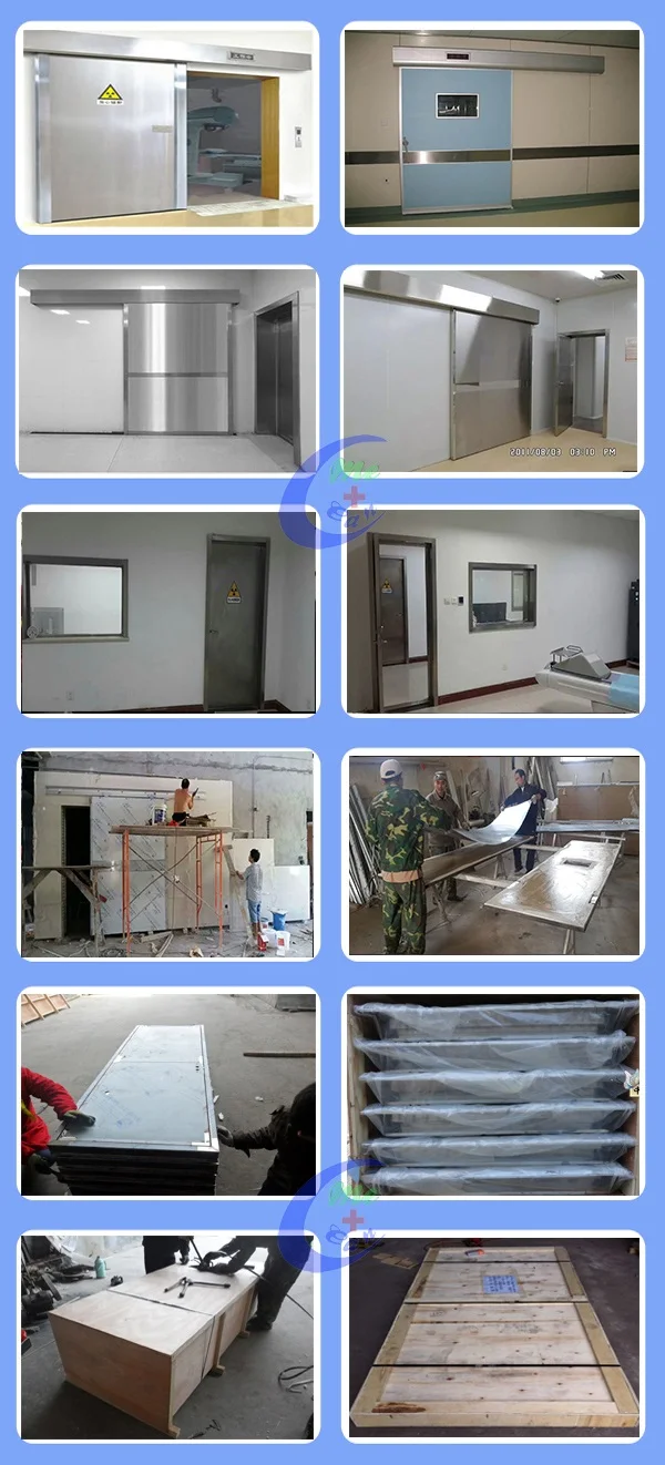 fast delivery x ray room radiology lead lined door