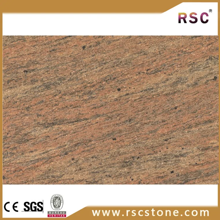 Raw Silk Pink Granite,Brown Granite Silk Stone Countertops - Buy Raw