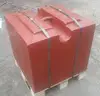 stackable 1000kg test weights, large capacity calibration weights, standard cast iron weight