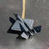electric model airplane kits large scale rc warbirds YF 23 twin 70mm edf jet for sale