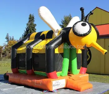 b toys inflatable bee bouncer