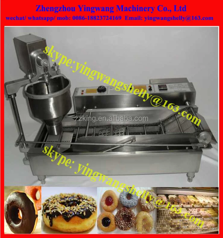 Automatic Dunkin' Donut Krispy Kreme Doughnut Making Forming Frying ...