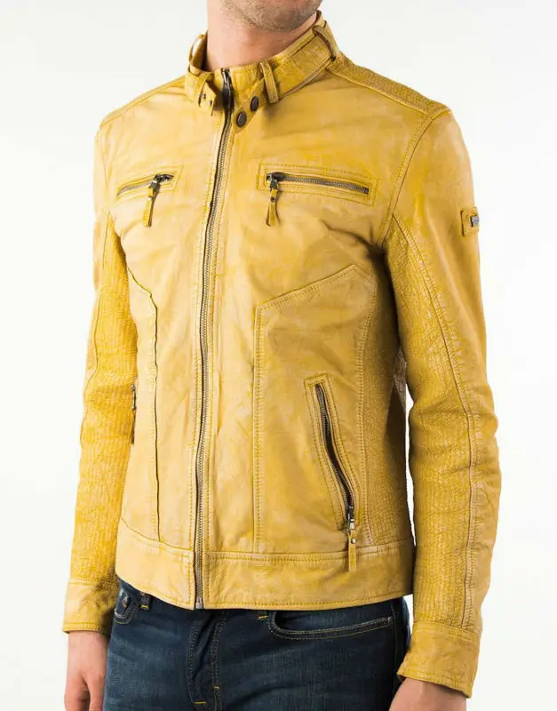 Lamb Yellow Leather Jacket Men Buy Yellow Leather Jacket Men,Yellow