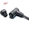 Factory Price right angle pluggable 2 3 4 pin auto waterproof panel mount connector
