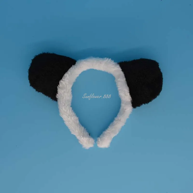 Black White Animal Panda Headband Headwear Headdress Ear Costume Party font b Fancy b font font