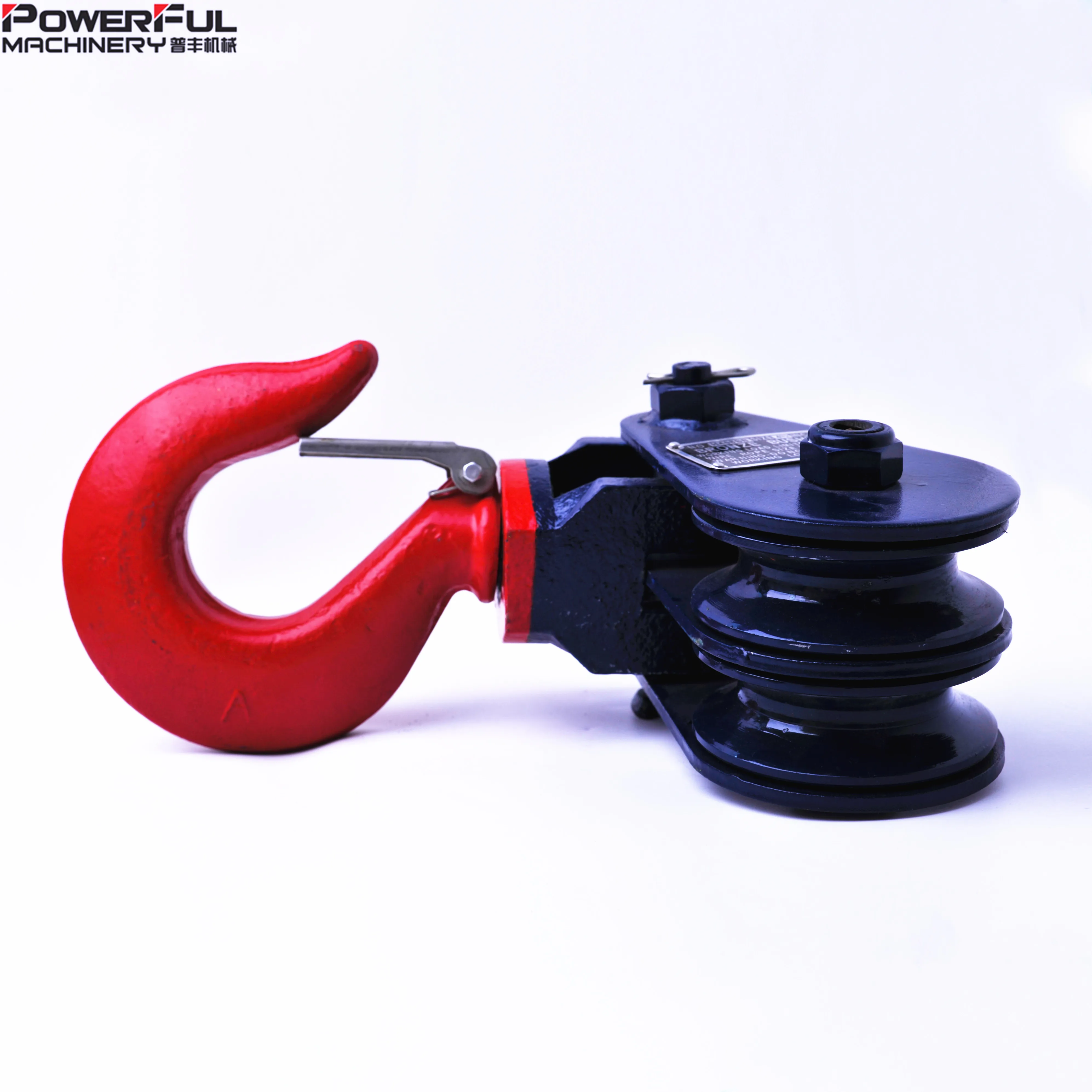 WITH HOOK H418 LIGHT DUTY TYPE WIRE ROPE SINGLE SHEAVE SNATCH PULLEY