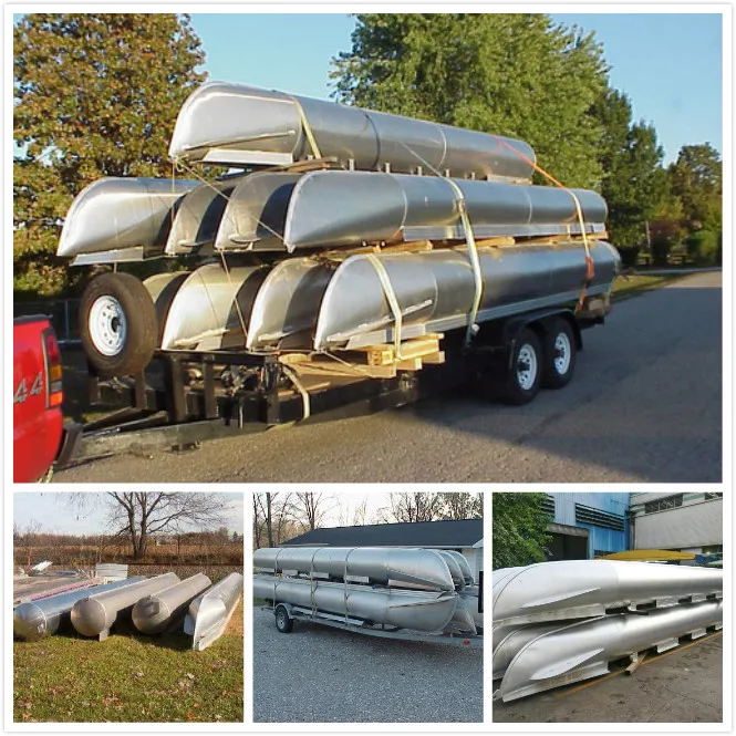 Full Welded Thick Marine Grade Aluminum Floating Pontoons/ Tubes/logs