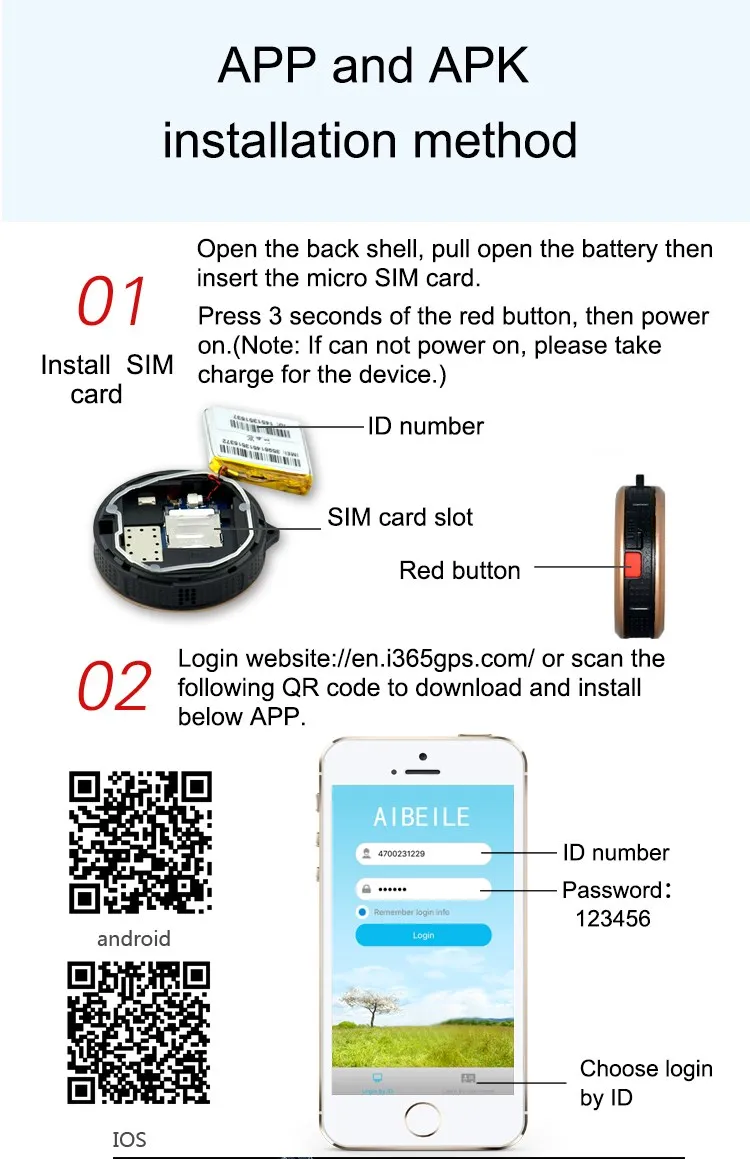 Micro Gps Transmitter Tracker Best Gps Tracker With Android / Ios App