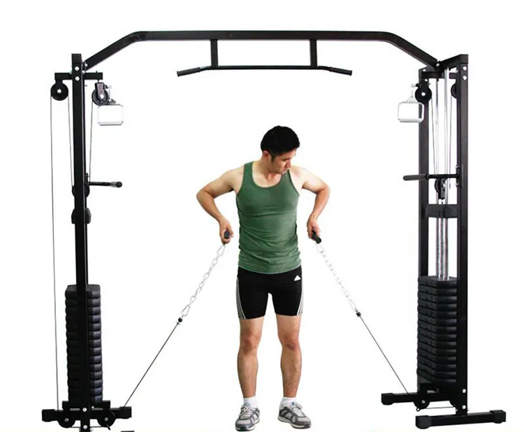 gym cable crossover machine