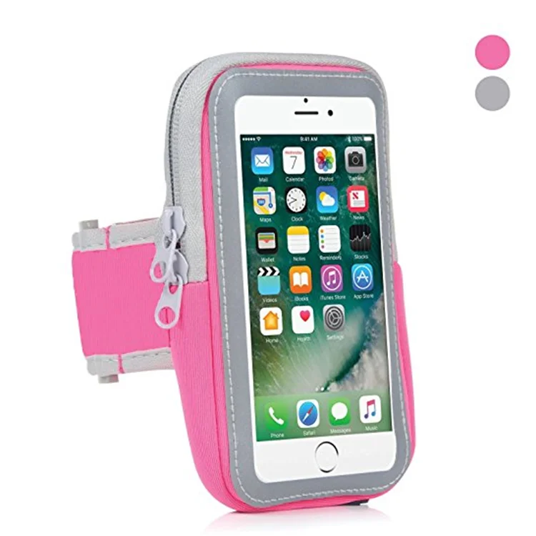 Mobile Cell Phone Arm Bag Case Cycling Sports Wrist Pouch Fitness ...