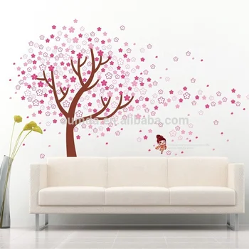 pink wall stickers