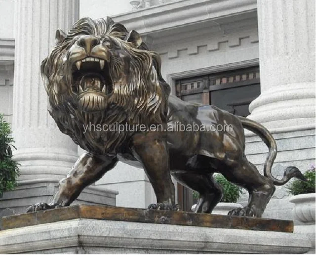 Life Size Standing Lion Statue Garden Life Size Standing Lion Statue Garden Statues Sculpture For Product On Alibaba