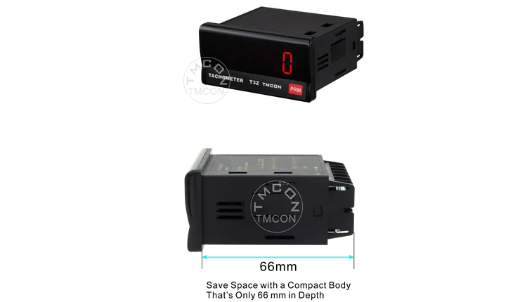 T3z-6 Panel Din36*72mm Rpm Digital Tachometer Speedometer - Buy