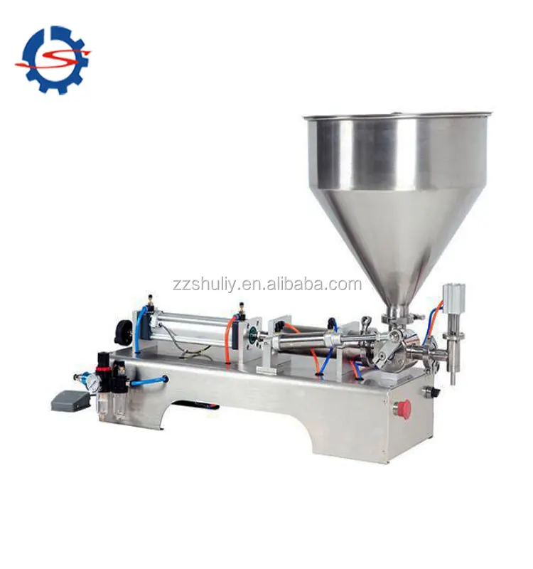 Stainless Steel Automatic Hot Sauce Filling Machine Paste Filling And