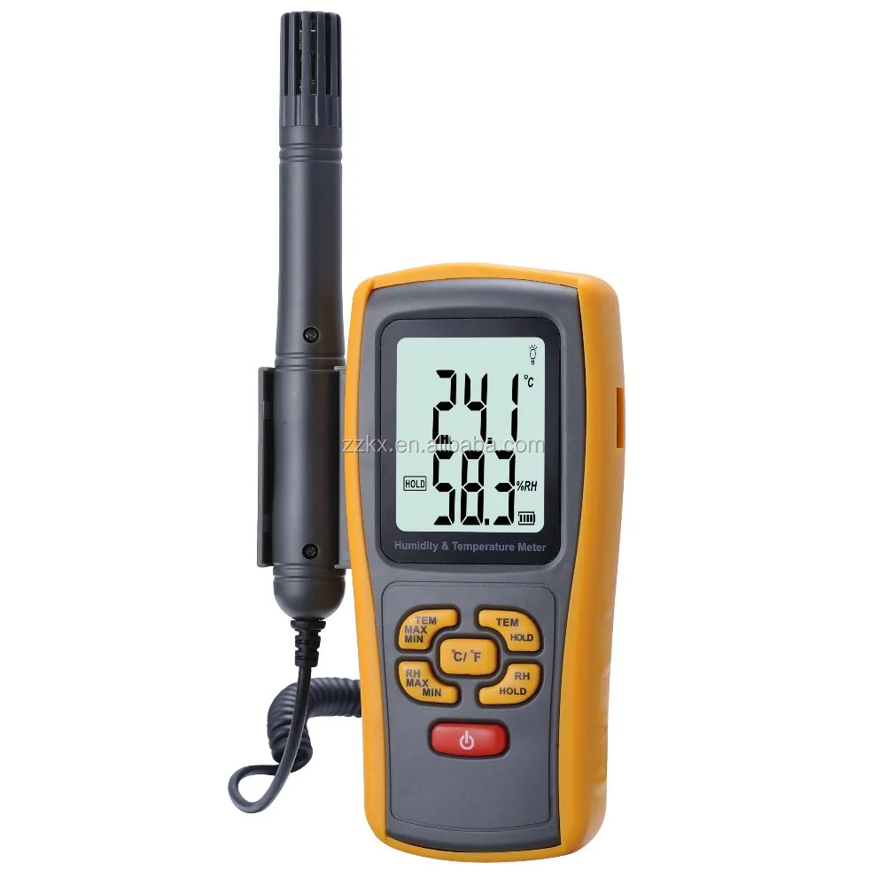Gm1361high Quality Indoor Outdoor Temperature Humidity Meter Humidity