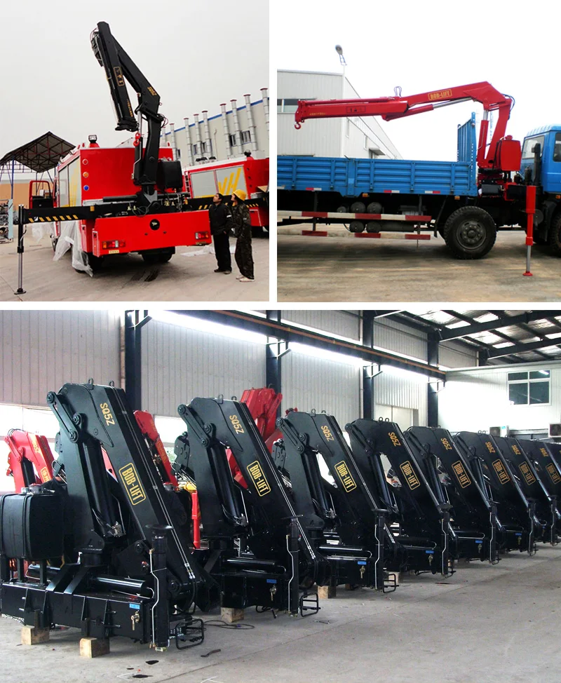 Folding Knuckle Boom Truck Mounted Crane Hydraulic 