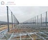 Large Span steel structure workshop prefabricated with Mezzanine Crane Track