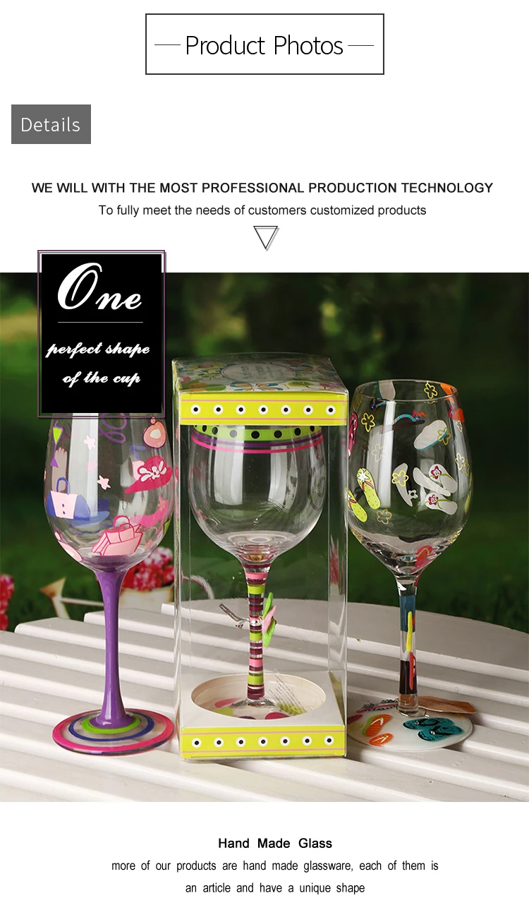 cheap colored wine glasses
