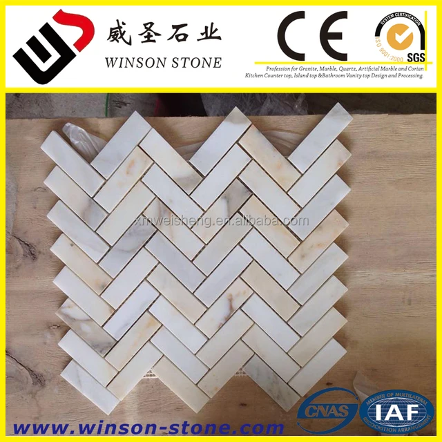 Cheap price stone strip marble mosaic