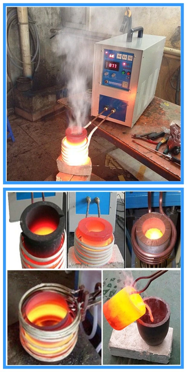 High Frequency Copper Scrap Mini Induction Melting Furnace