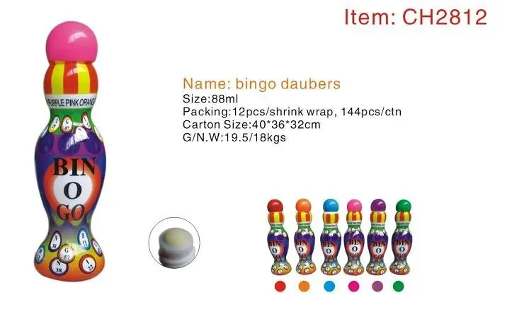 Hot selling as Christmas gift: bingo card marker/bingo dauber for gambling gameCH-2812