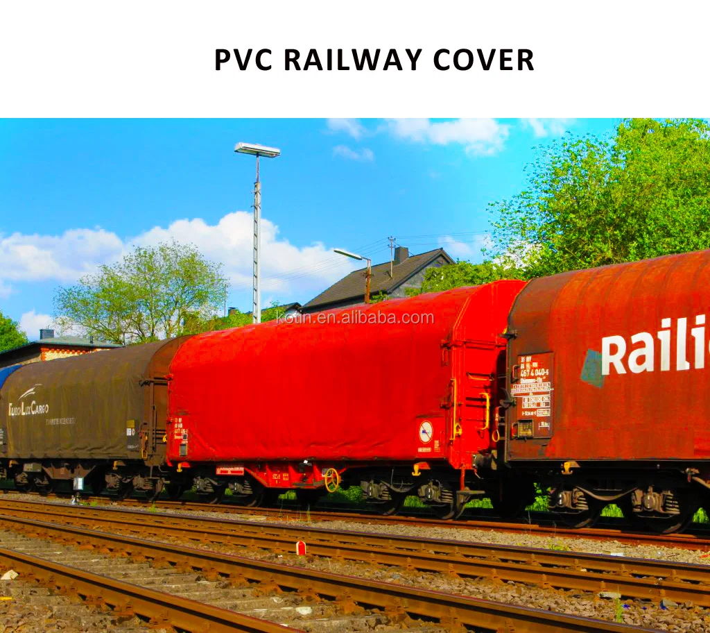 Railway Tarpaulin Pvc Tarpaulin Truck Cover Heavy Duty 650gsm 1000d