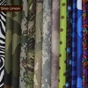 Digital machine printed polyester with coating textile material for luggage bag