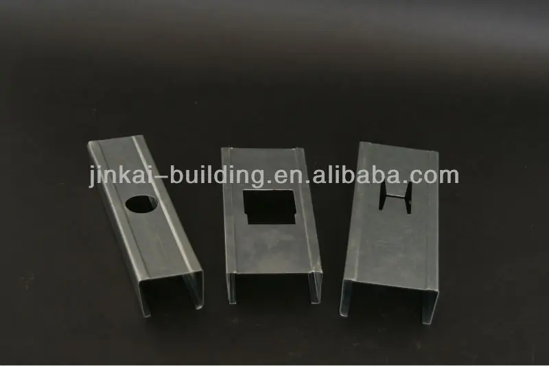 Metal studs tracks for drywall partition