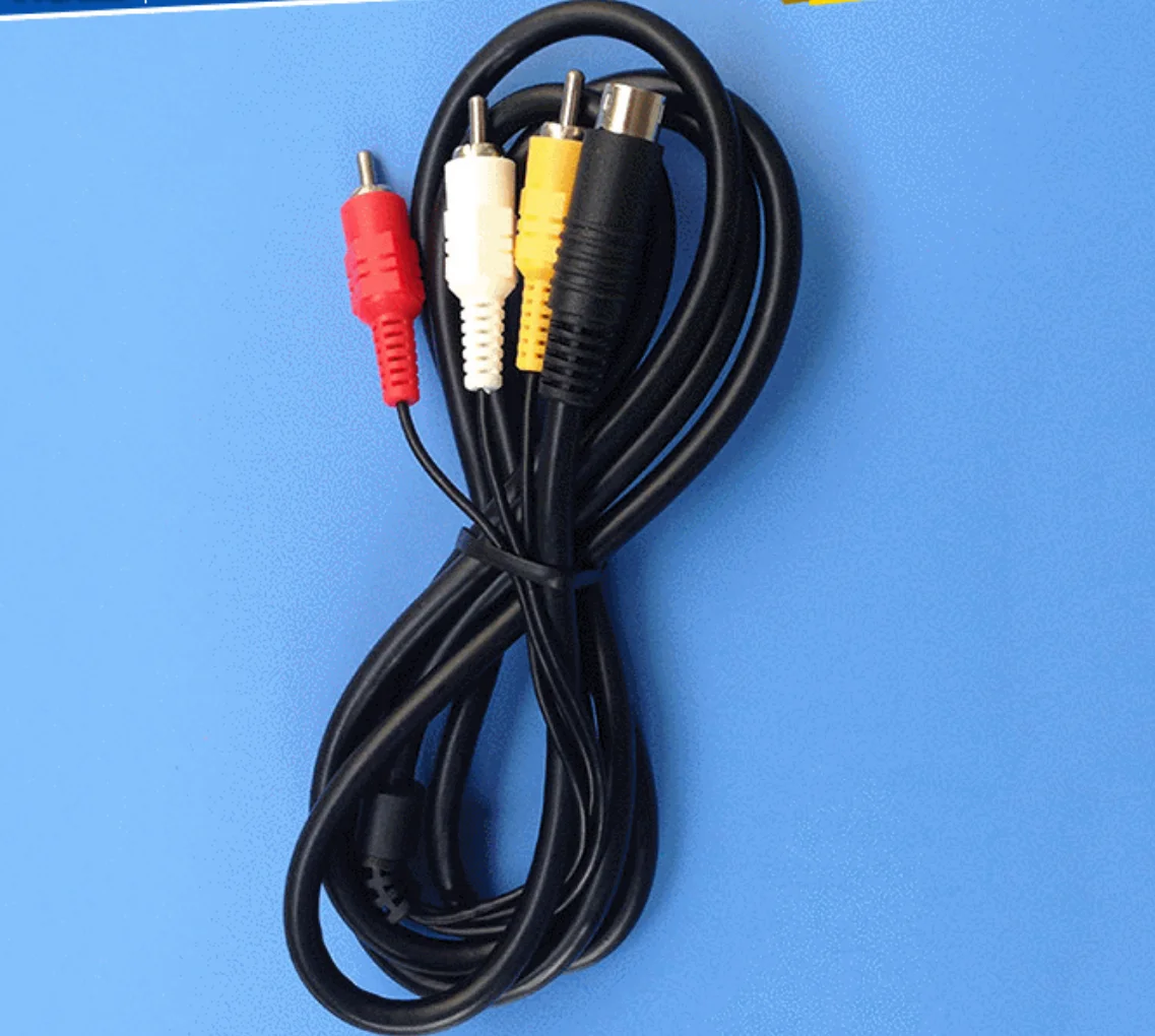 Tge002e2 Black Av Cable For Sega Genesis 2 Retrobit Audio Video Buy