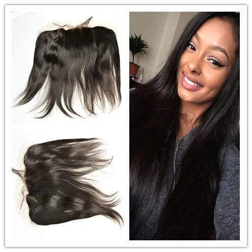 full lace frontal malaysian human hair relaxed straight hair