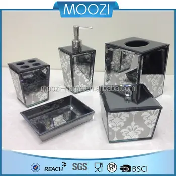 Bathroom Accessories High End luxury home decor accessories,high end mirror glass bathroom Bathroom Accessories High End luxury home decor accessories,high end mirror glass bathroom