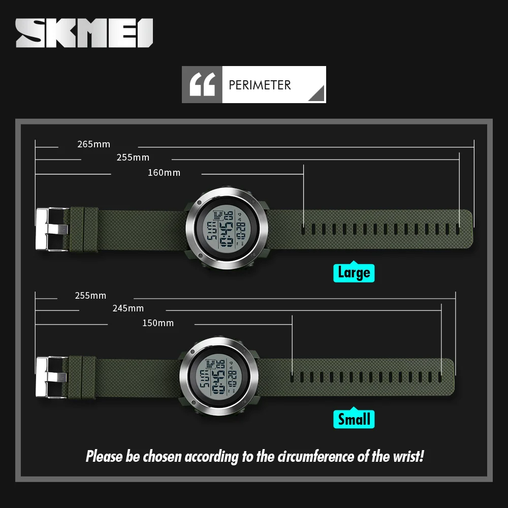 Skmei Brand 1268 Military Sport Digital Men Watches - Buy Military ...