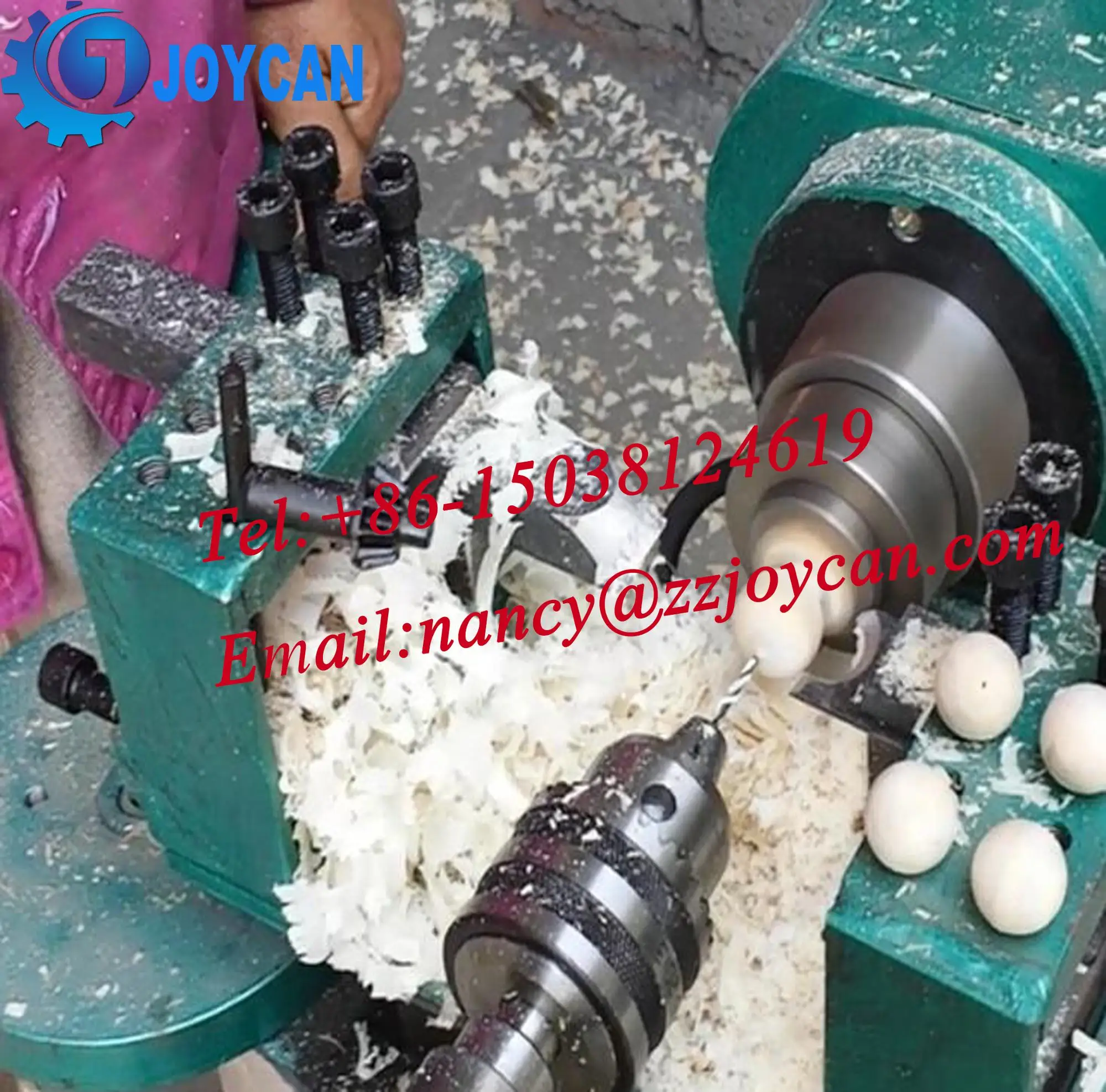 Automatic Wood Ball Polishing Machine Chess Maker Machine Bead Curtain