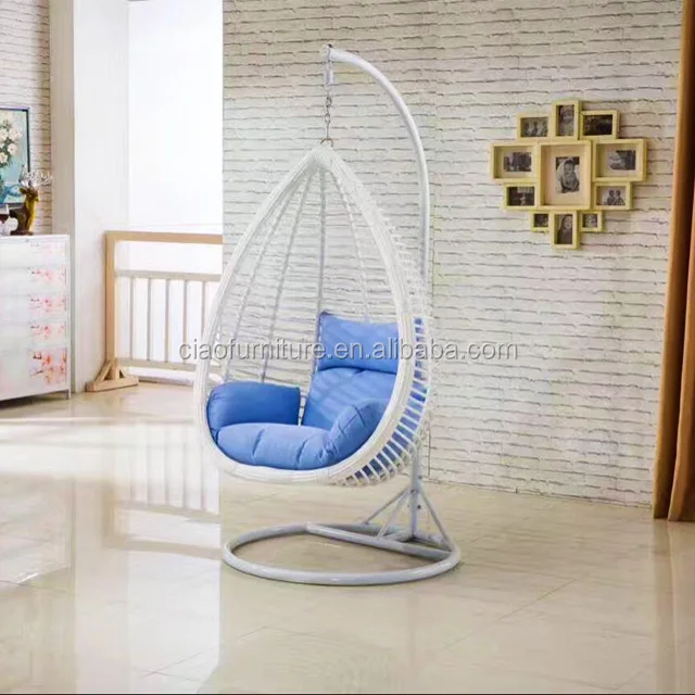 Price White Rattan Swing Chair In Bedroom Price White Rattan Swing Chair In