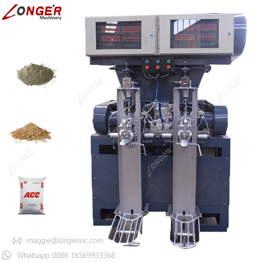 Automatic Sand Bagging Cement And Sand Packaging Machine Lime Packaging