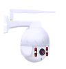 4g Sim Card IR Dome Camera AI Auto Tracking Plastic Housing Smart Security Dome Ptz Ip Camera