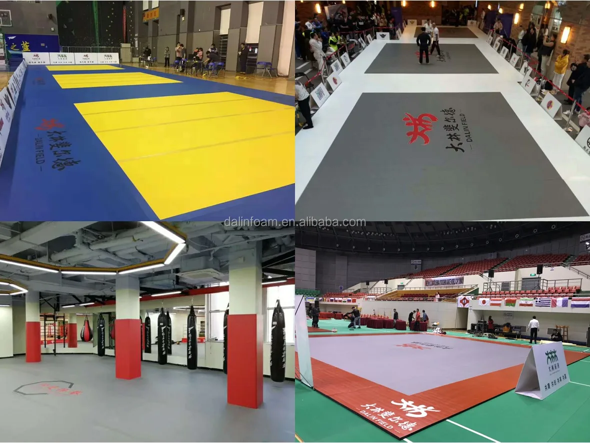 Vinyl Bonded Flexi Rollout Tatami Karate Jiujitsu Mats Buy Taekwondo