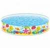 INTEX 56451 5FT X 10IN Under The Palm Trees Snapset Kids Plastic Swimming Pool
