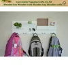 Backpack Hooks Entryway Organizer Large Mail Storage Key Hooks and Coat Rack Entryway Organizer