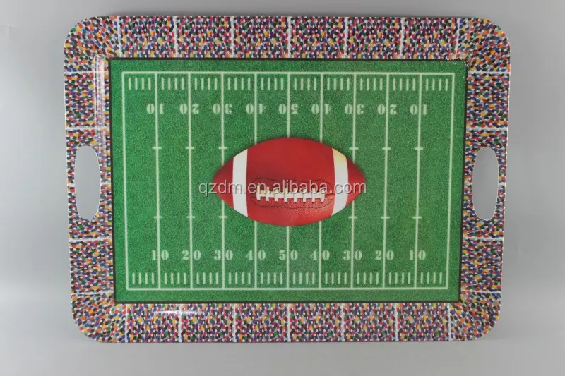 20inch Melamine Rugby Tray Food tray