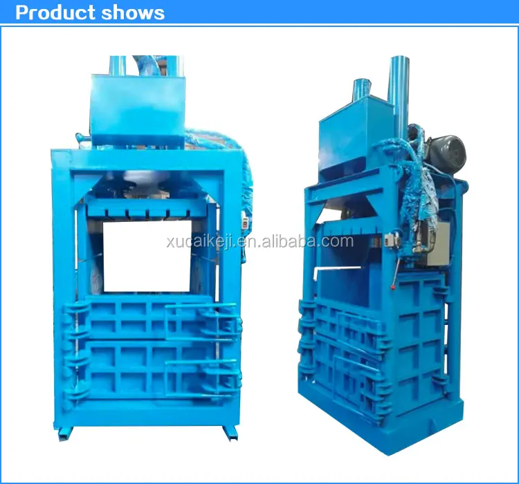60t Vertical Hydraulic Baler Plastic Bag Baler Equipment/waste Paper