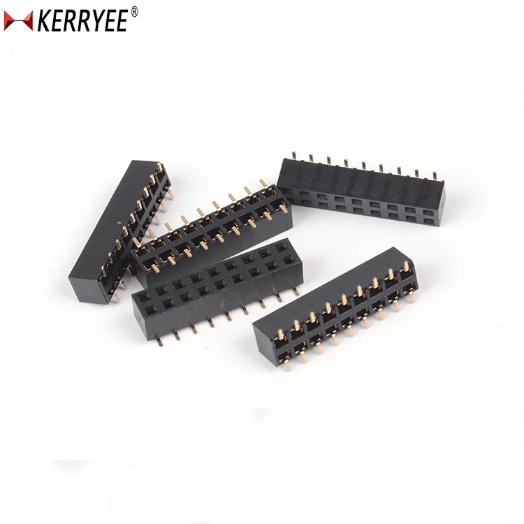 Samtec molex equivalent 2.54mm pitch SMT female header connector