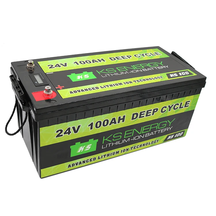 Rechargeable Lifepo4 Battery Pack 24v 100ah Li-ion Battery ...