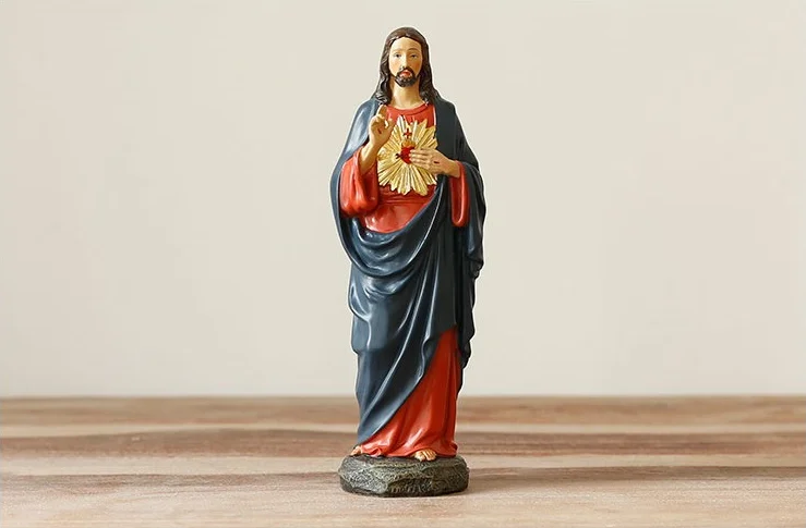 Dolls & Miniatures Miniatures Miniature Jesus Jezus 5cm figurine statue ...