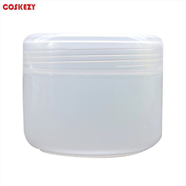 wholesale 250G Empty Plastic white and clear Jar ,Containers Refill Cosmetic Cream Lotion Bottle ,Craft Ointment Travel Tester