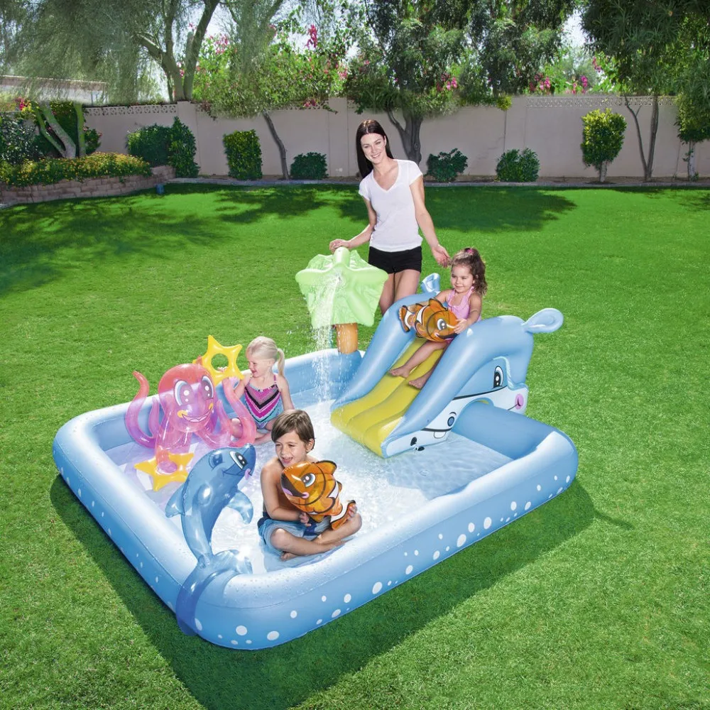 bestway pool slide