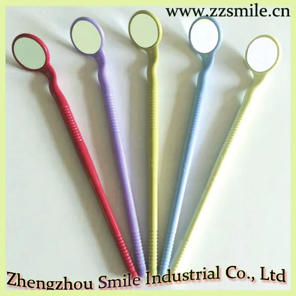 Autoclavable Colorful Double Sided Dental Mirror With Ushape Retractor
