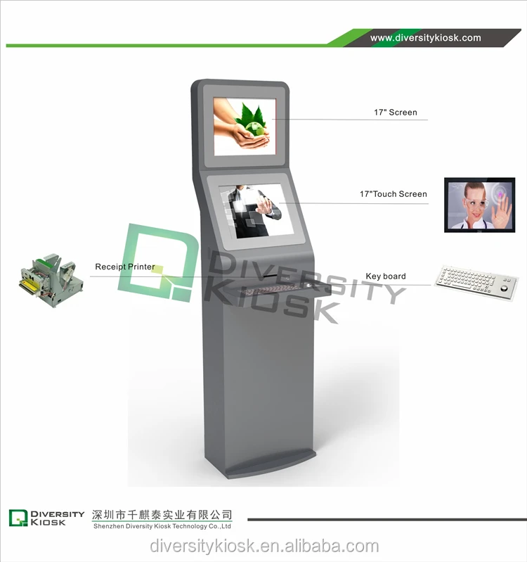 Kiosk For Gas Station Touchscreen Electronic Informat Car Key Makers