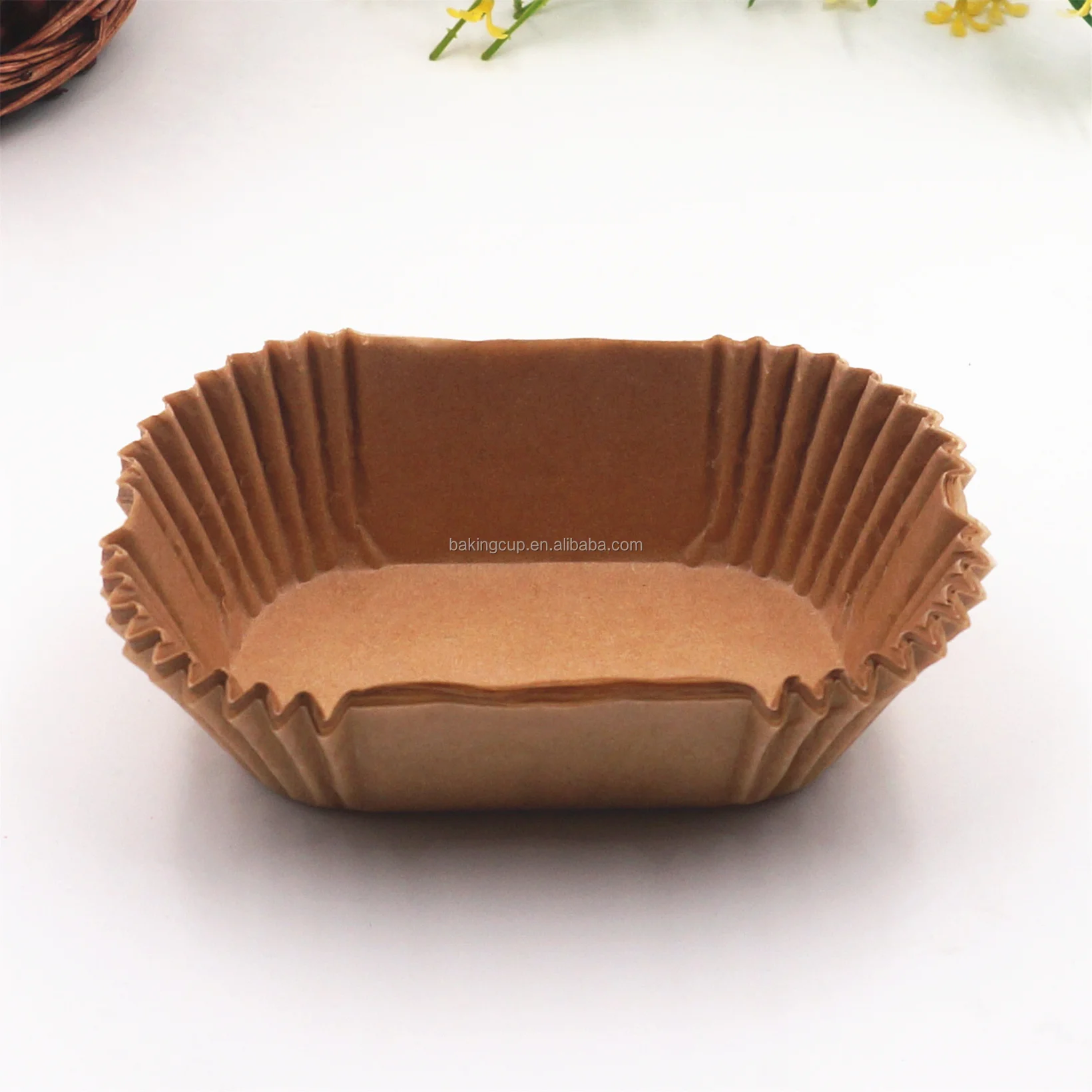 Gold And White Cupcake Loaf Tin Liner - Buy Loaf Tin Liner,Gold And ...